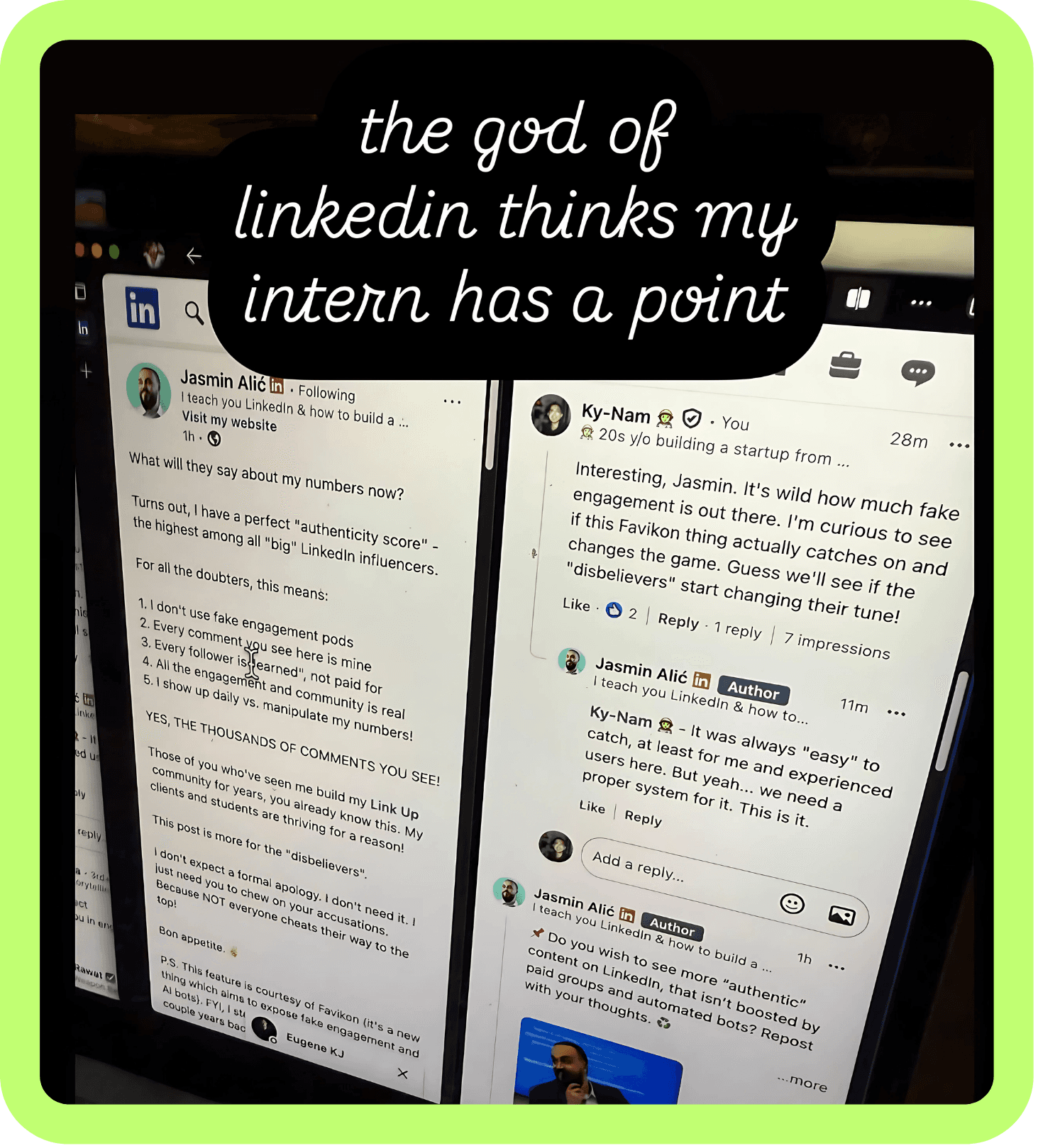 Get People Like Jasmine The LinkedIn Guru To Reply To You